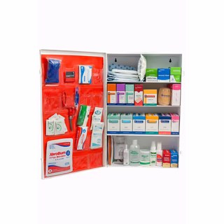 B 4 Shelf Class B First Aid Cabinet ANSI Z308.1-2021