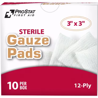 (ANSI) Gauze Pads 3" x 3"