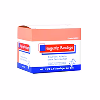 Heavy Woven Elastic Fingertip Bandage Latex Free 40 Ea. Per Box