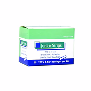 Heavy Weight Elastic Junior Strip Latex Free 7/8" x 1 1/2" 50 Ea.Per Box