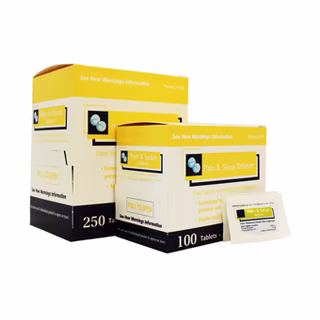 Sinus Pain and Pressure 100 Ct Bx