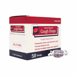 Cough Drops 100 Ct Cherry