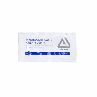 Hydrocortisone Cream 1% 1/32 OZ 10 Ea. Quick Pack