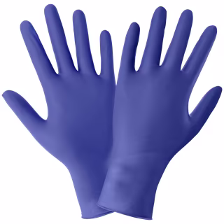 Nitrile Gloves, Powder-Free, Medical-Grade, Royal Blue, 5-Mil, Fentanyl Rated