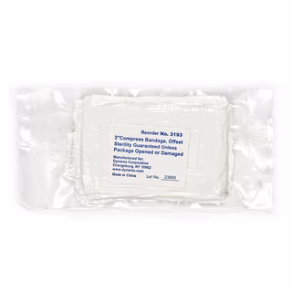 Compress Dressing 3" Sterile Individually Sealed