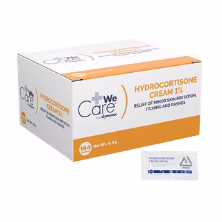 Hydrocortisone Cream 1% 1/32 0.9g 144 Ct. Per Bx.