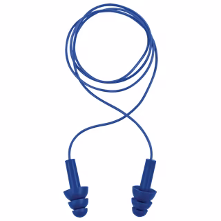 Metal Detectable Reusable Silicone NRR 26 dB Earplugs