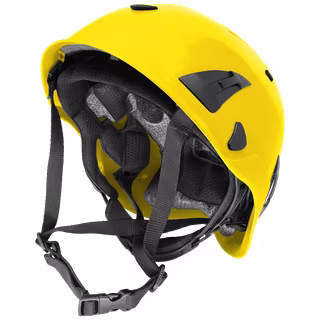 Bullhead Safety™ Climbing Helmet Yello Type 2 Four-Point Chin Strap, Ratchet Suspension