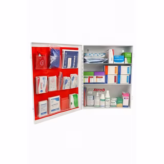 A 3 Shelf Metal Class A Filled Exceeds the 2021 (ANSI) Minimum Standards