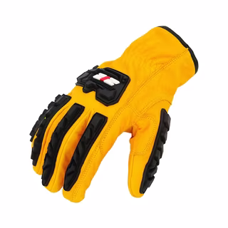 ANSI A5 Cut-Resistant Leather Impact-Resistant Work Gloves